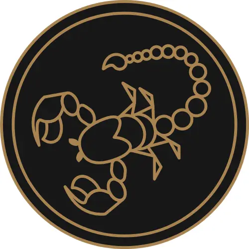 Scorpio Zodiac Sign Symbol (Vrishchik Rashi)