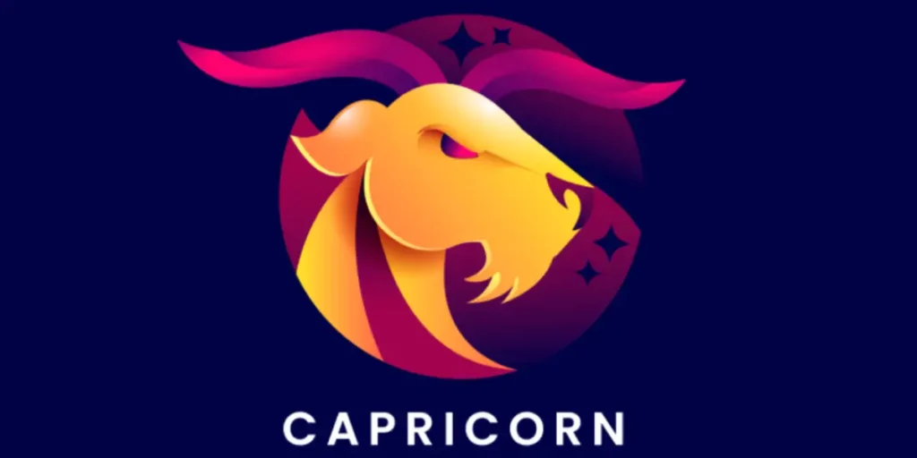 Artistic depiction of the Capricorn zodiac sign with a goat and a fishtail in earthy tones, representing ambition and discipline, key traits for Capricorn's horoscope predictions in 2025.